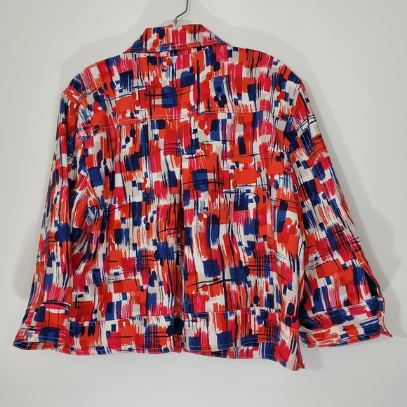 Ruby Rd Multicolored Jacket, Size 14 - Picture 8 of 9